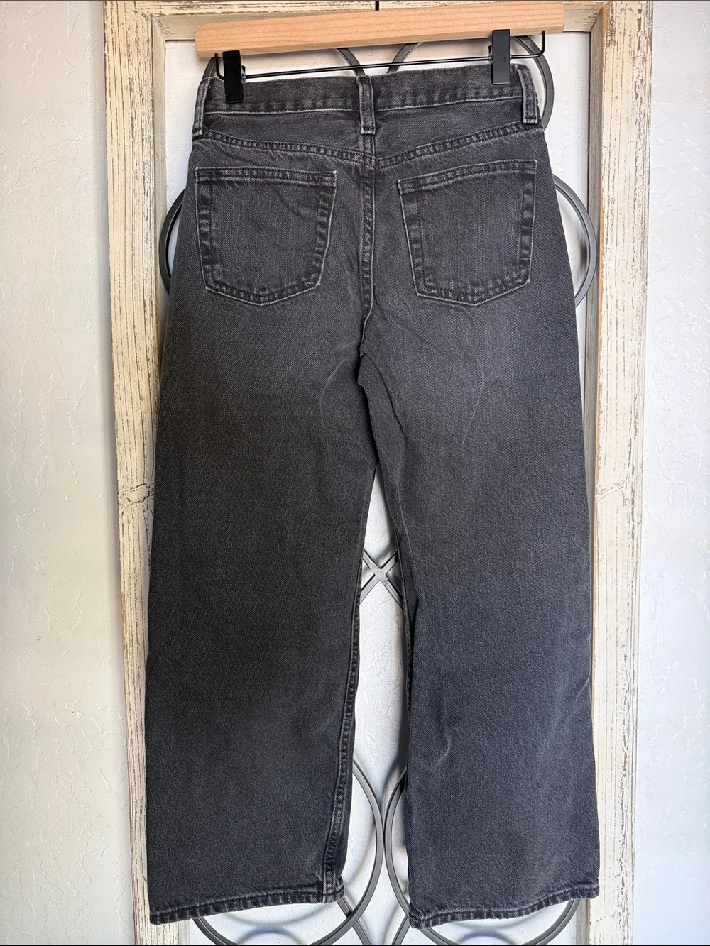 Old Navy | Boy’s Black Baggy Built-In Tough Jeans | Size 10